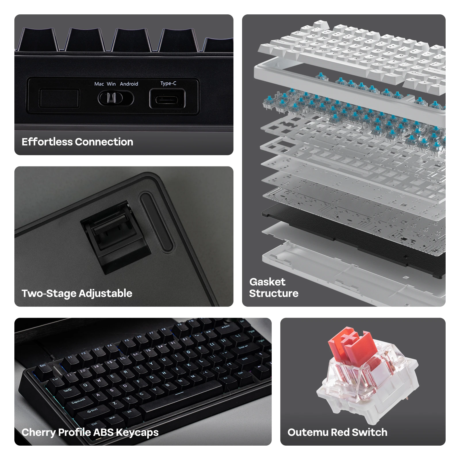 Klawiatura gamingowa przewodow – Gaming Keyboard Blue Switches recenzja i cena