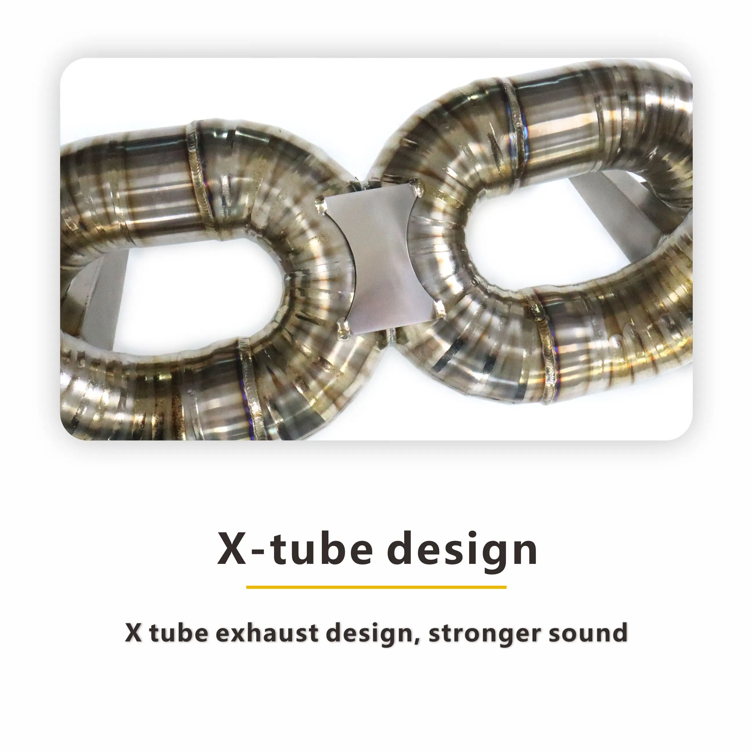 HMD Ti لـ Lamborghini Aventador SVJ خفيف الوزن Catback عالي الجودة بتصميم X-tube نظام عادم 76 مم