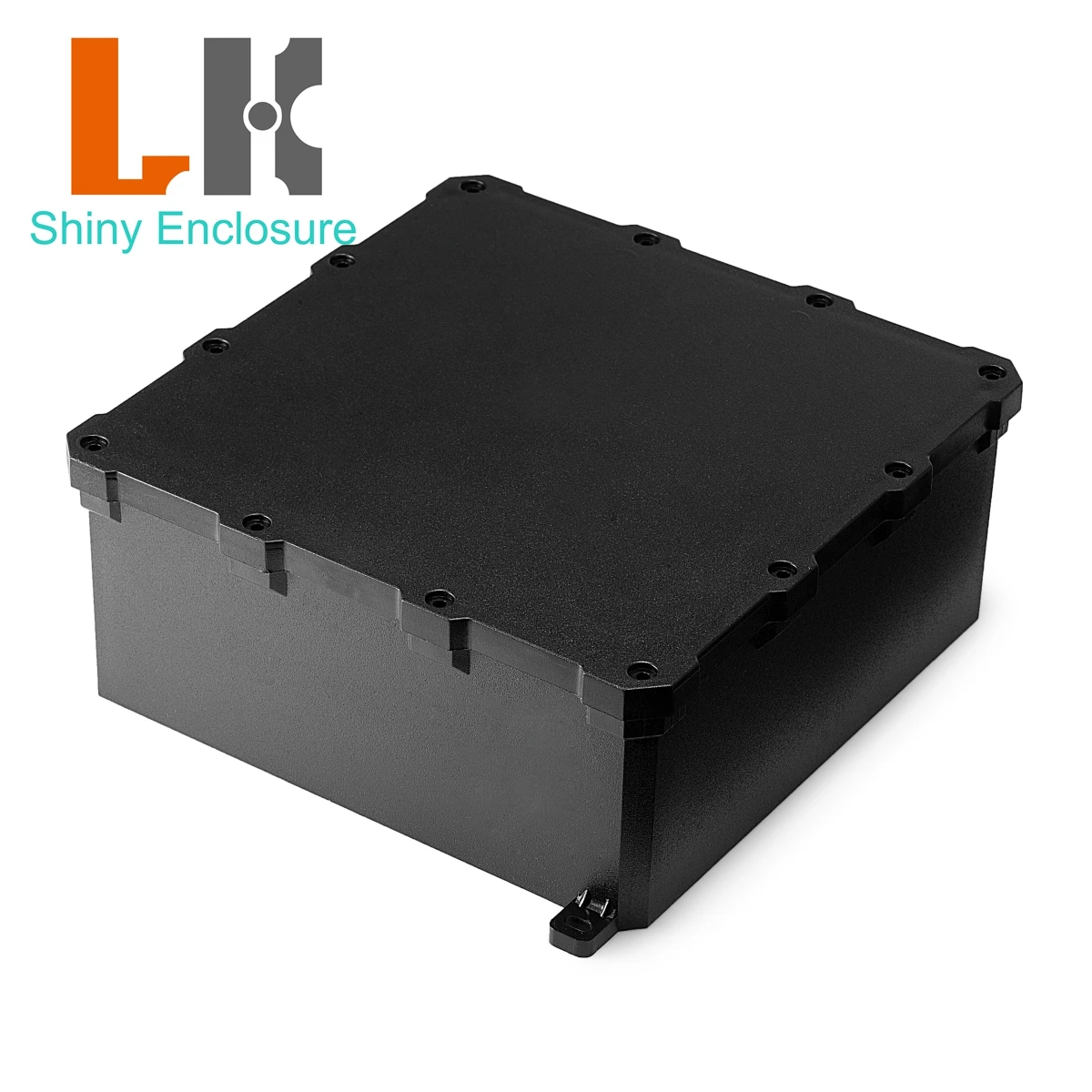 

174x174x73mm Black IP68 Outdoor Waterproof Junction Box Connector Box PC Plastic Enclosure Box Designed for Buried Wires