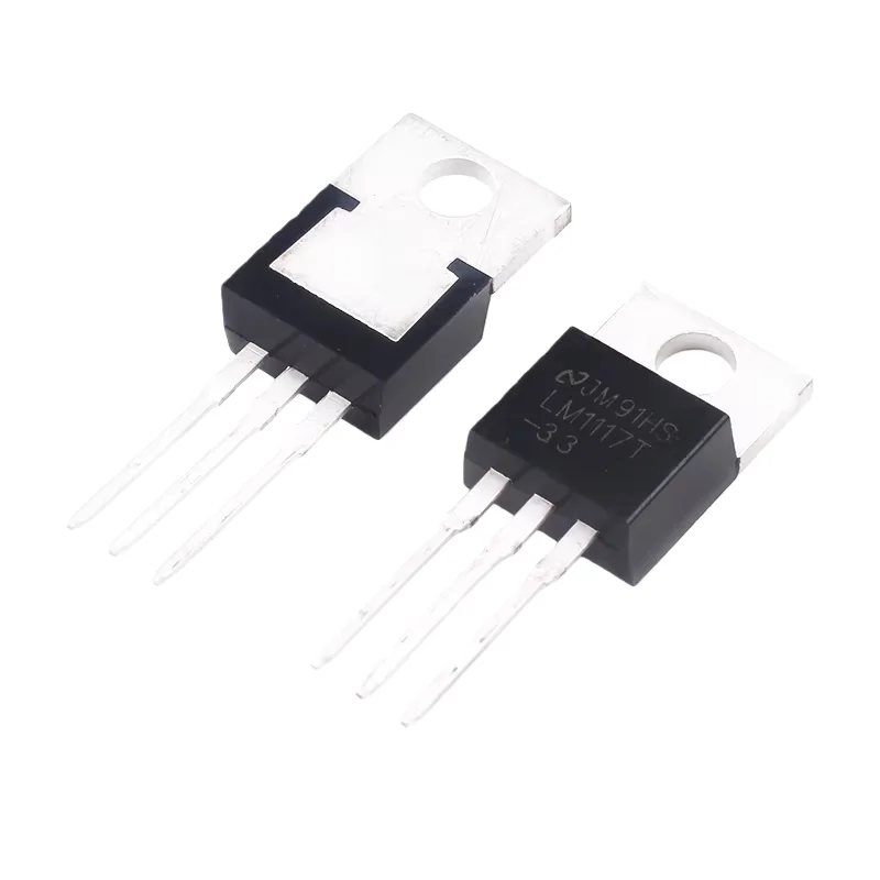 Mindestbestellmenge 5 Stück. Direkt einsetzbarer LM1117T-3.3/5.05V 3.3V einstellbarer Spannungsregler-Chip TO-220 Regler/Transistor. – Detail 2