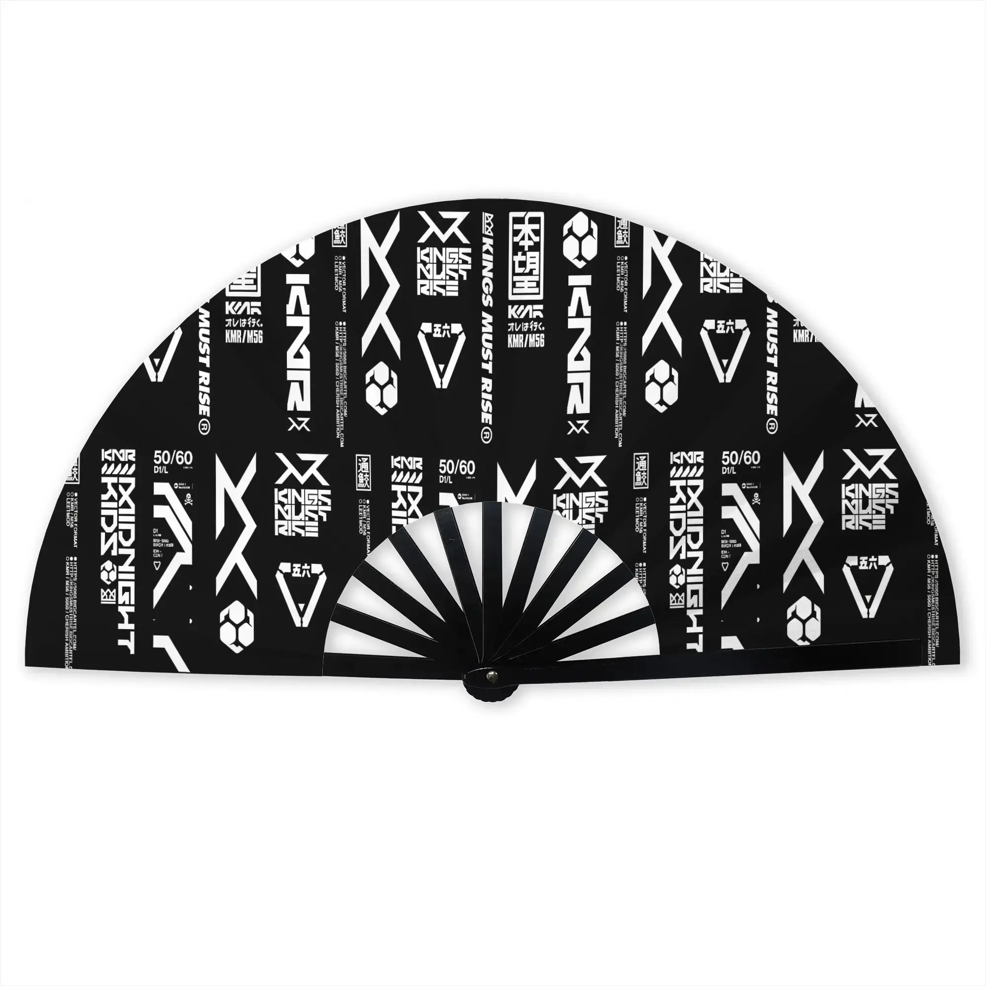C-Cyberpunks Future Technology Portable Pocket Fan Outdoor  Folding Fan Chinese Dance Cooling Handheld Fans