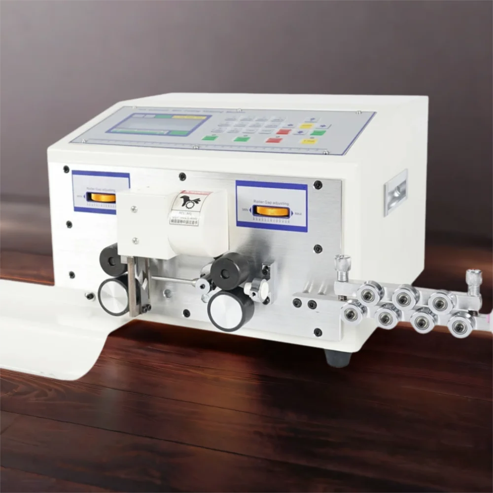 

220 В 110 В SWT-608-CN 2-колесный привод, инструмент для зачистки проводов, электрический станок для зачистки и резки, обновленный инструмент для зачистки кабеля SWT-508C