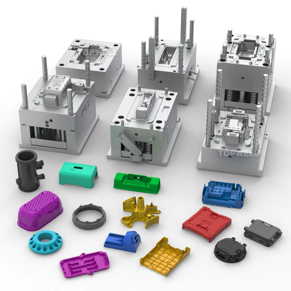 

OEM Custom Precision CNC Plastic Injection Molding Manufacturer Nylon Abs Rubber Plastic Parts Injection Mold