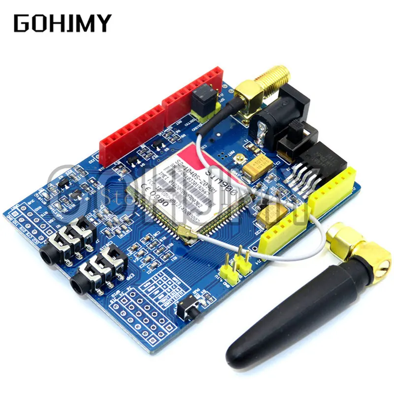 SIM900 850/900/1800/1900 MHz GPRS/GSM Development Board Module Kit For Arduino