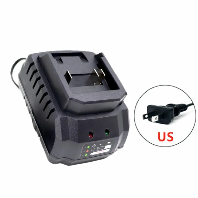 Caricabatteria adatto per batteria agli ioni di litio Makita 18V 21V Caricabatterie rapido portatile per sostituzione batteria Makita Spina UE Spina