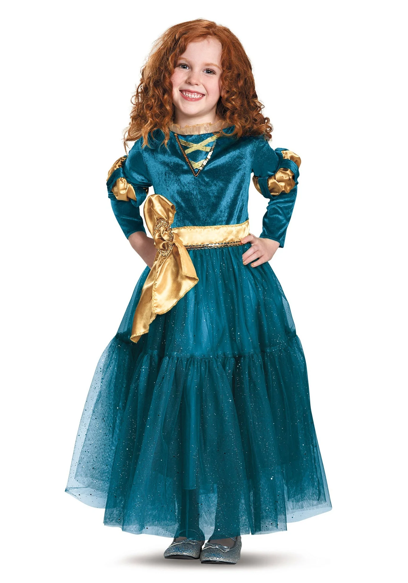 Princ Dr Kinder Cisas Merida Brave T Halloween Kostüm Performance Outfit Mädchenkleidung Sommer 202