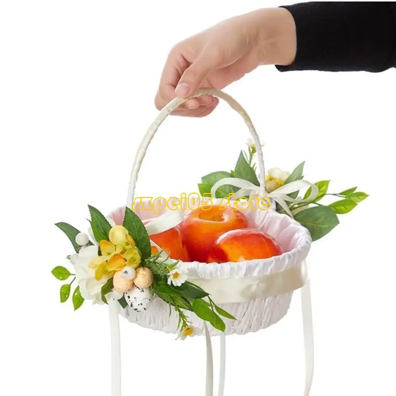 45BE cesta flores artificiais para casamentos e aniversários perfeitamente para banquetes