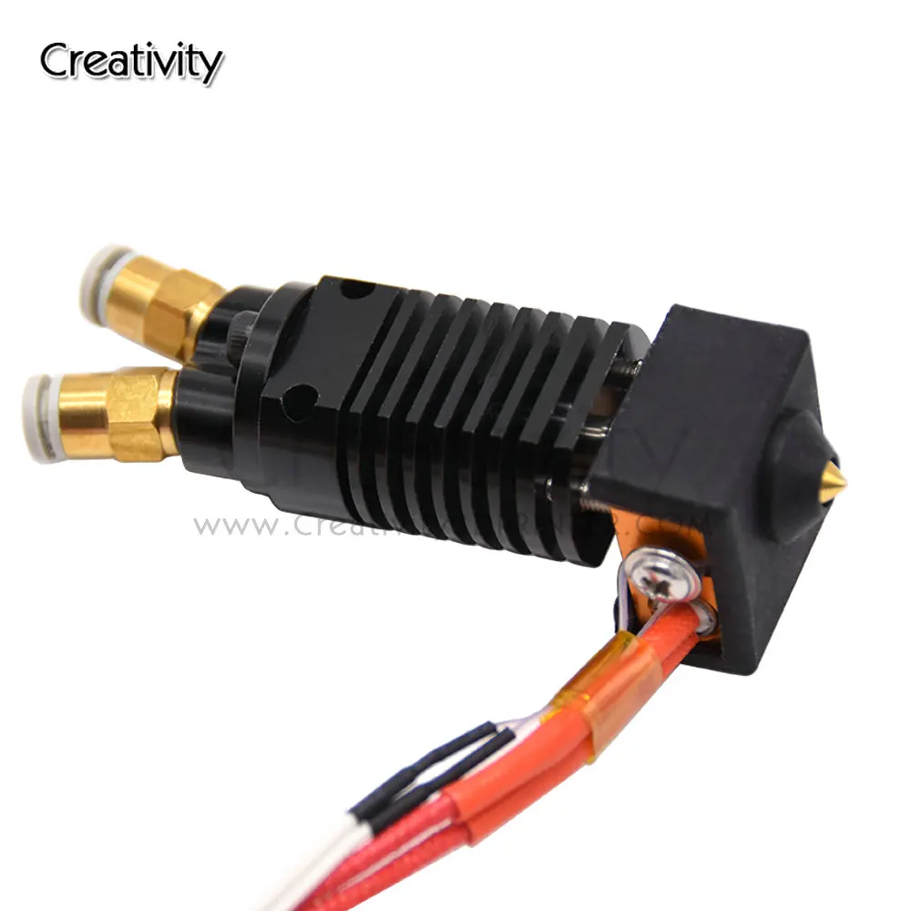 3D Printer Accessoires Twee-In-een-Out Twee-Kleur Extruder Kit, CR10 Extruder/MK8 Extruder Kit