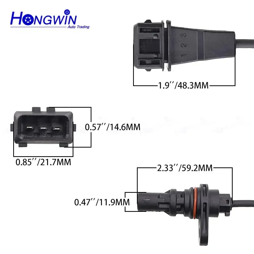 39180-2C500 Crankshaft Position Sensor For Hyundai Genesis Coupe 2010 2011 2012-2014 2.0T Coupe 2-Door 2.0L 391802C500