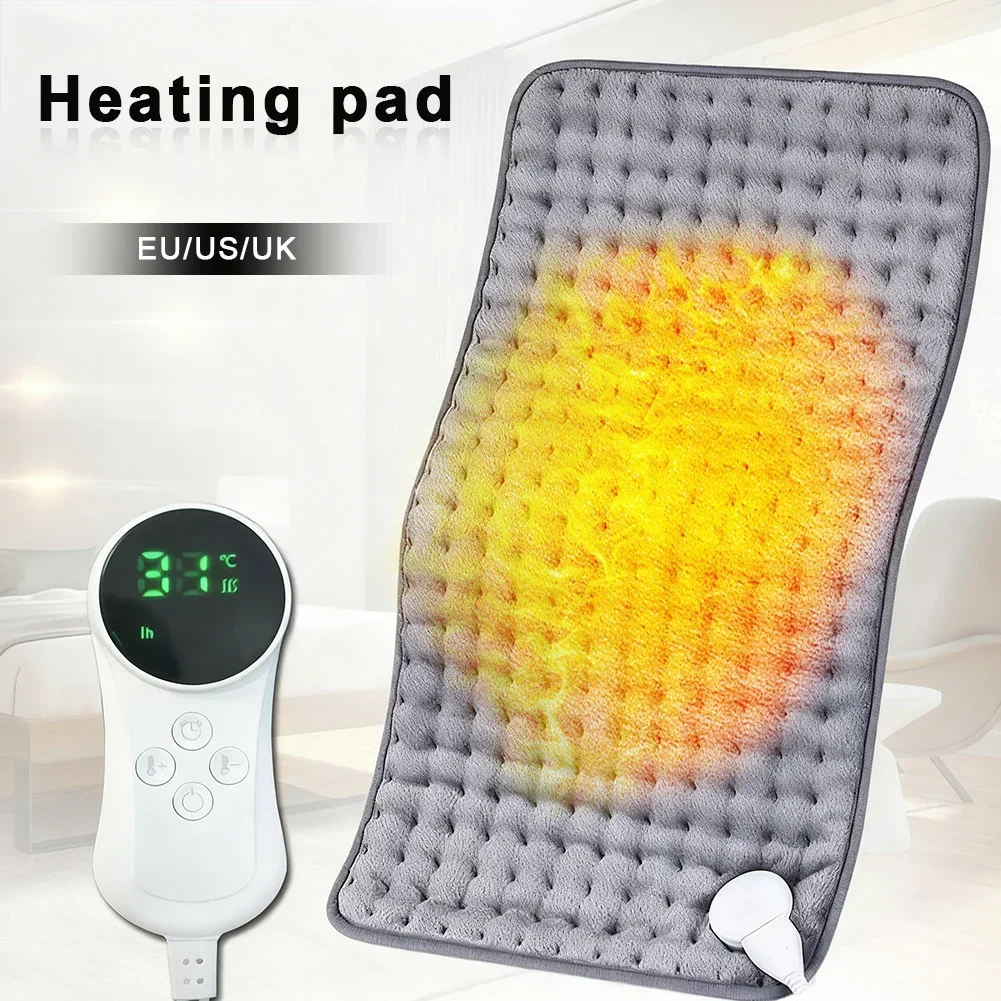 Electric Heating Pad 30cm*60cm Winter Warm Home Office Travel Portable Blanket For Bed Sofa Multi-Use Electric Heating Blanket