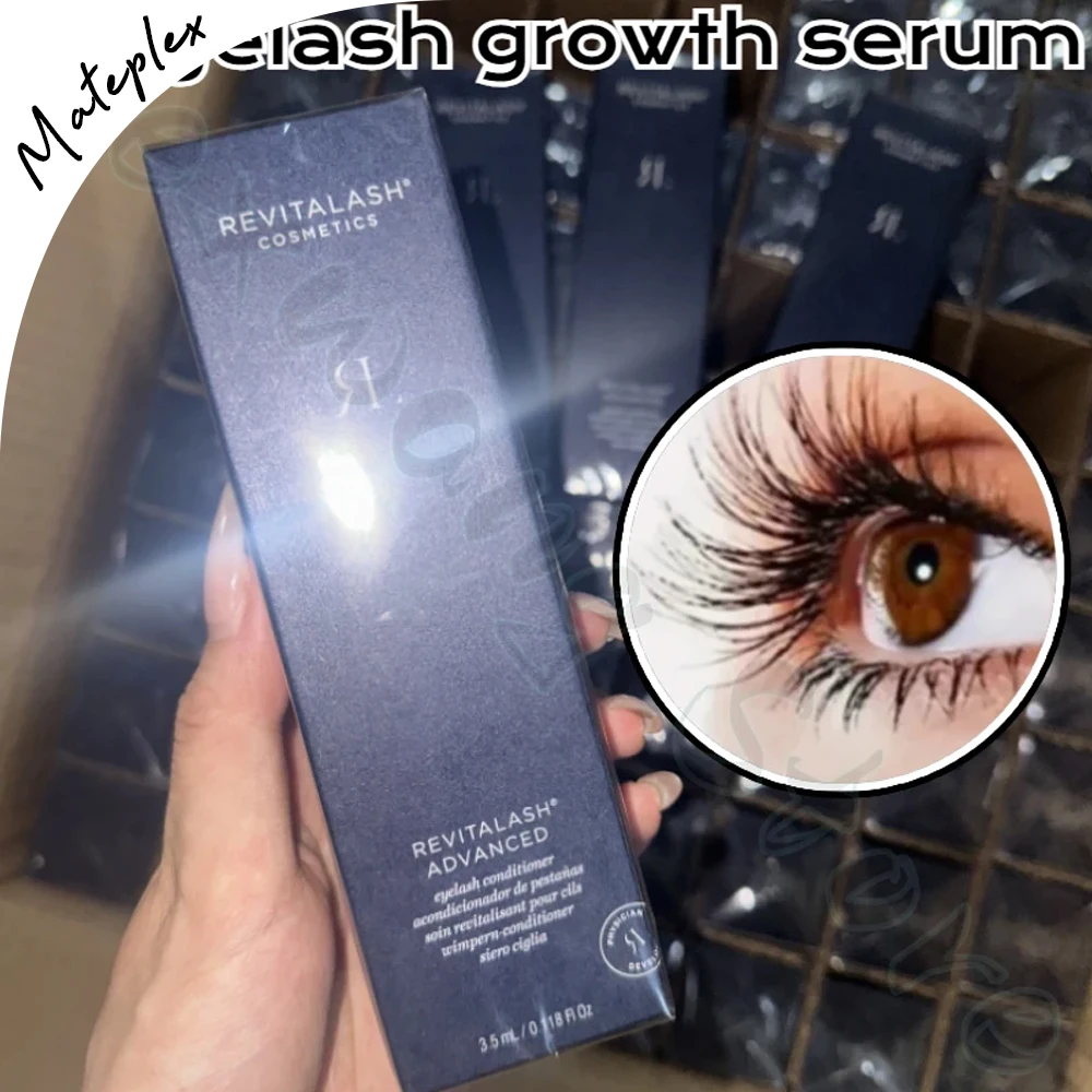 Premium-Wimpernwachstumsserum, Booster-Wimpern-Augenbrauen-Enhancer-Serum, natürliche Wachstumspeptide, fördert lange, dicke Wimpern, 3,5 ml