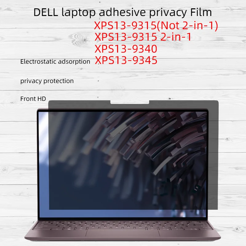 

Подходит для 13,4-дюймового ноутбука DELL XPS13-9315 9340 935. Клейкая антипип-пленка конфиденциальная пленка антипип.