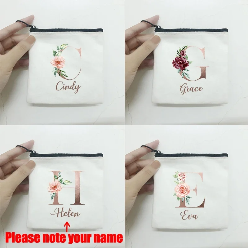 Customize Name Aesthetic Purse Card Holder Coin Lady Coin Purse Girls Wallet Cute Coin Purses Girl Wallet Mini Money Bag