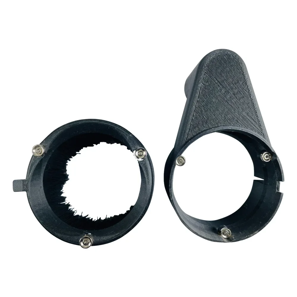 Engraving machine spindle dust cover High-strength silk brush, removable dust cover Woodworking machinery accessories