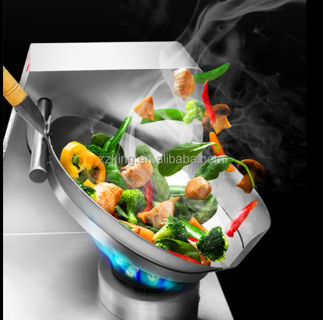 Restaurant Kitchen Cooking Robot Fried Rice Machine Automatic Stir Fry Wok Automat Robot Cooking Machine