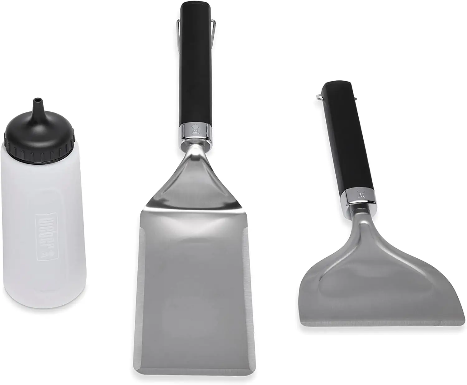 

Griddle Starter 3‑Piece Tool Set – Spatula, Scraper & Squeeze Bottle for Griddle Cooking, Pancakes, Smash Burgers &