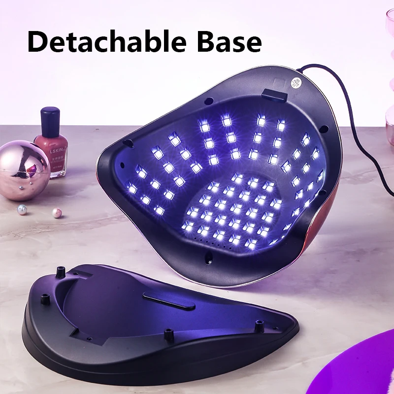 280W 66 LEDs UV LED Nail Lamp for Professional Nails Gel Polish Fast Curing Electroplated Dryer Drying UV Light Lamps