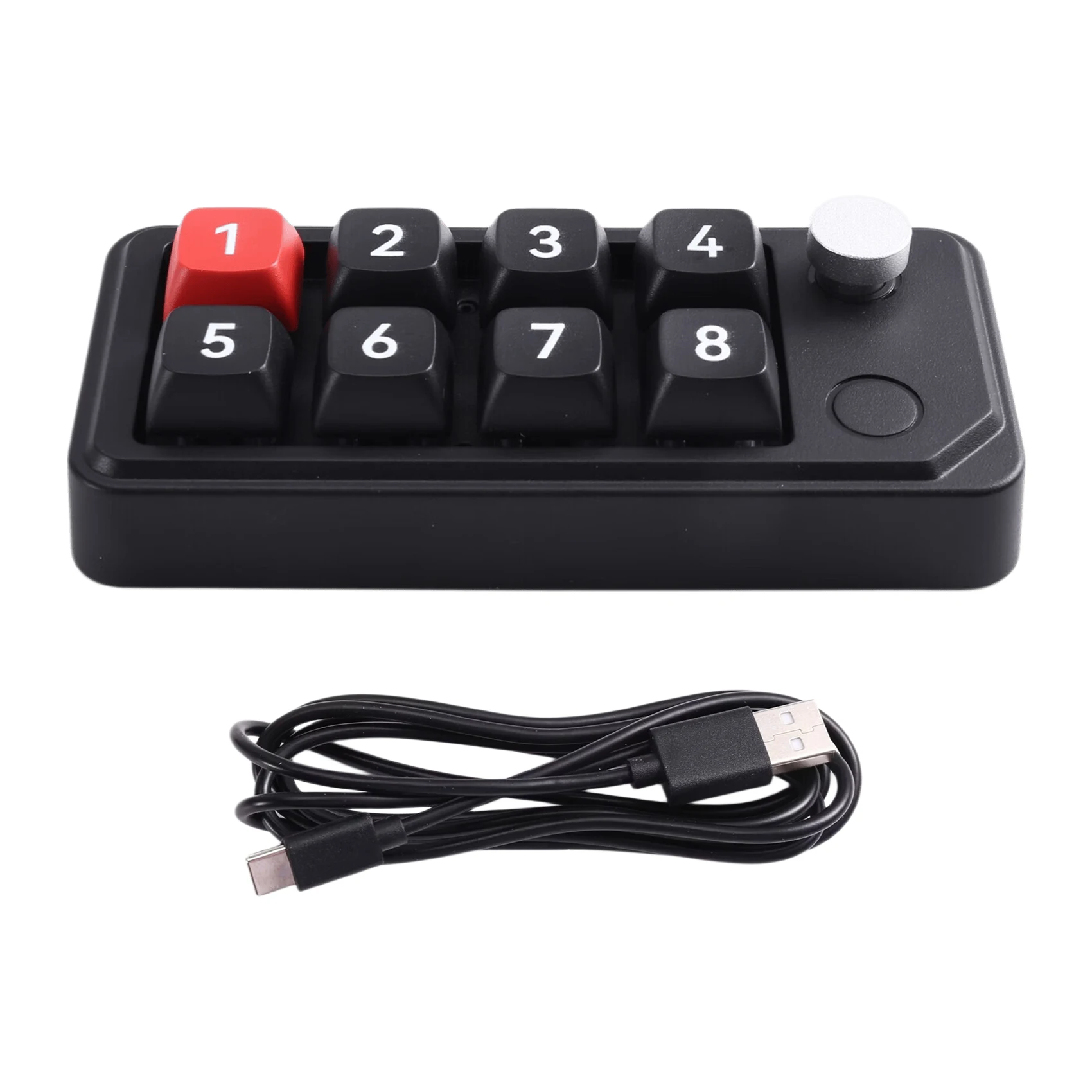 618 Mega Sale 8 Key Wired Mechanical Keyboard Hot Swappable Switch Macro Programmable Gaming Keypad for PC Laptop