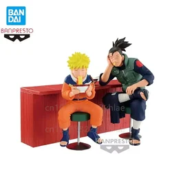In Stock Original Bandai Banpresto Naruto Uzumaki Naruto Umino Iruka Precious Time At Ichiraku Ramen Action Figures Model Toys