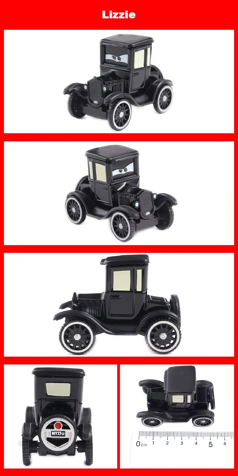 Pixar Cars 2 Guido Mater Militärfahrzeug Land Rover Modellautos 1:55 Metall-Druckguss Mini-Rennwagen Disney Cars Kindergeschenke Spielzeug – Detail 2