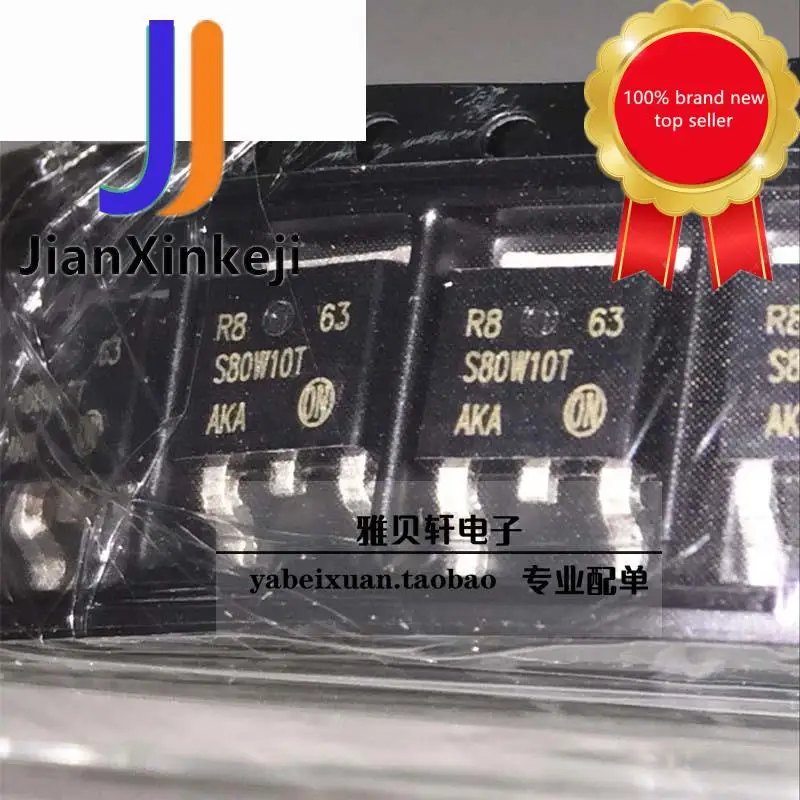 10pcs100% Orginal Nieuwe SB80W10T/Sanyo Schottky Diode 8A 100V Smd To-252 Spot In Voorraad