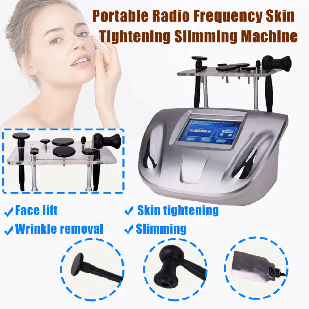 ความถี่วิทยุ Monopolar Beauty Machine อุปกรณ์นวดกระชับผิว Face Lifting Skin Rejuvenation Skin Care Beauty Instrument