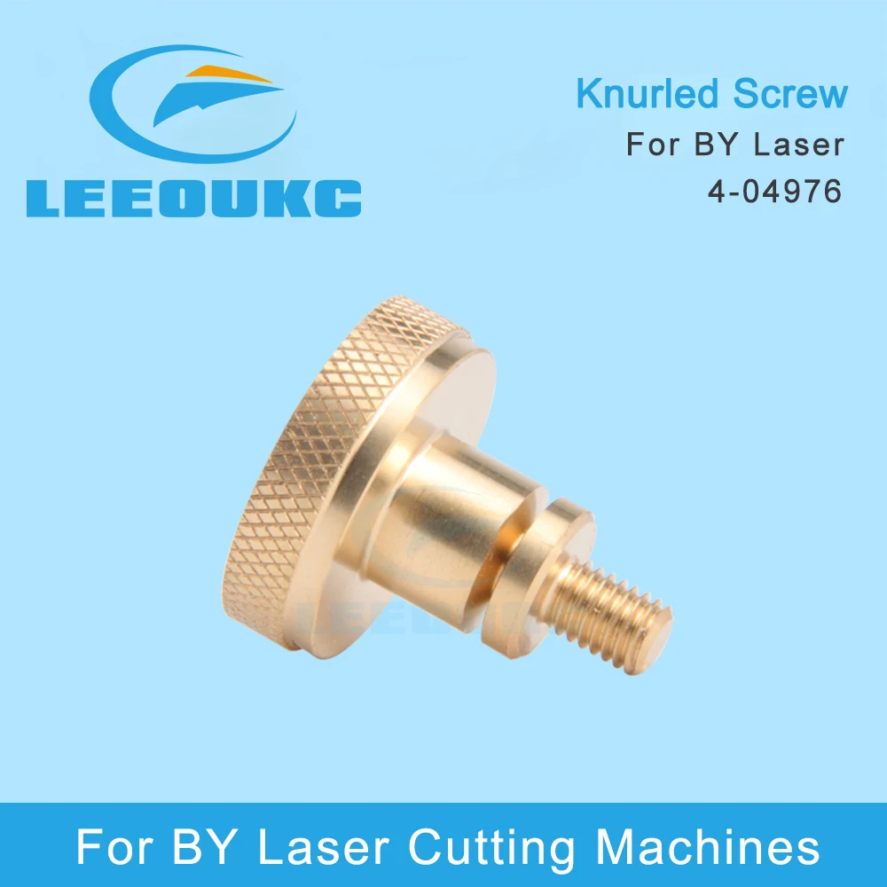 LEEOUKC 10Pcs/Lot Fiber Laser Knurled Srew Break Off 4-04976 For BY Fiber Laser Cutting Machines Wholesale