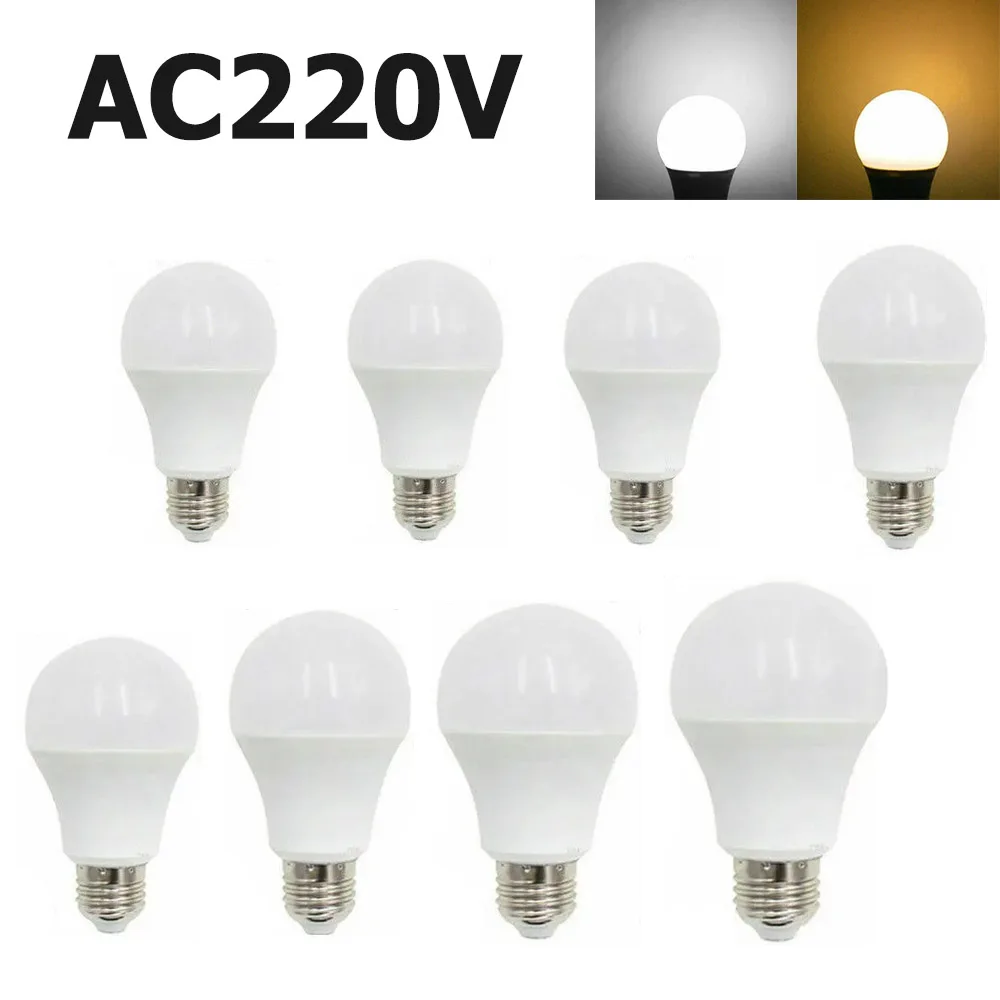 

E27 LED Globe Light Bulb 3W 5W 7W 9W 12W 15W 18W 20W 220V 2835SMD Energy Saving Lamps For Room Lighting Home 3000K-6500K