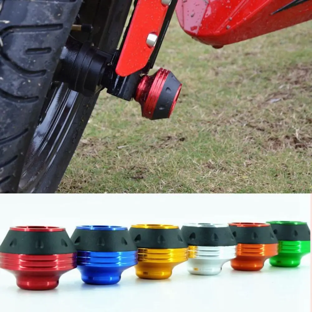 Motorcycle Wheel Protection Crash Pad Motorbike Crash Protectors Aluminum Shock Absorber Decor Front Fork Slider Cups ﻿