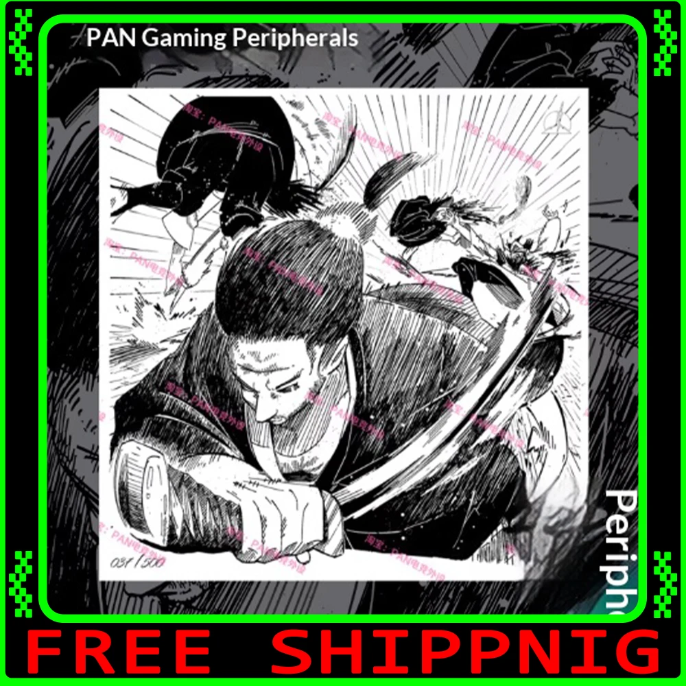 PAN Esports Musashi Duplicate Same Glass Mousepad Smooth Speed Mouse Pad Full Covering Primer For CSGO APEX Pc Accessories Gifts