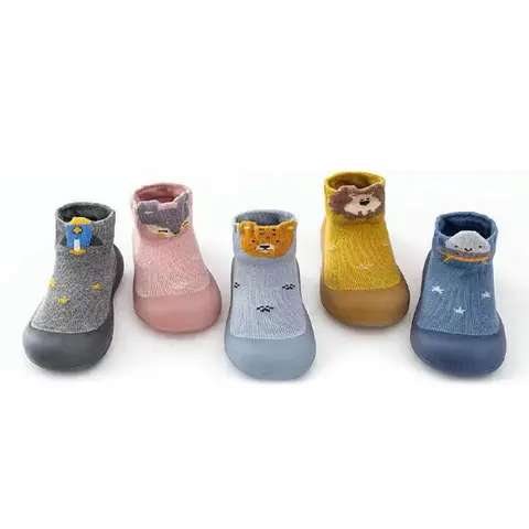 Wysokiej jakości buty Babys First z miękką podeszwą Antypoślizgowe skarpetki wewnętrzne Noworodki i niemowlęta Całosezonowe wygodne buty do chodzenia