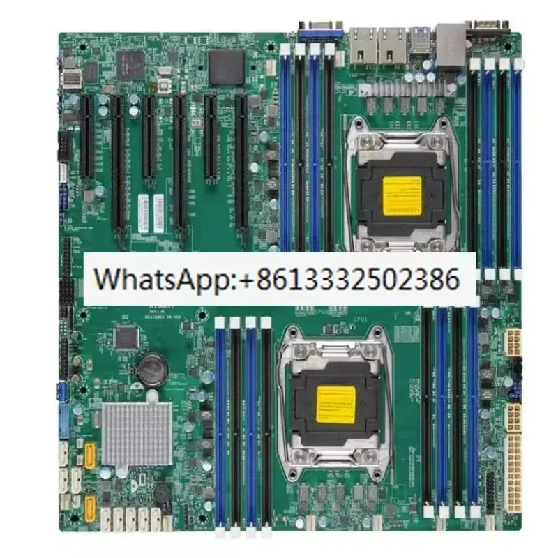 

Материнская плата Ultramicro X10DAI/X10DRH-i с двумя процессорами X99, поддержка запуска жесткого диска 2600V3V4 M.2