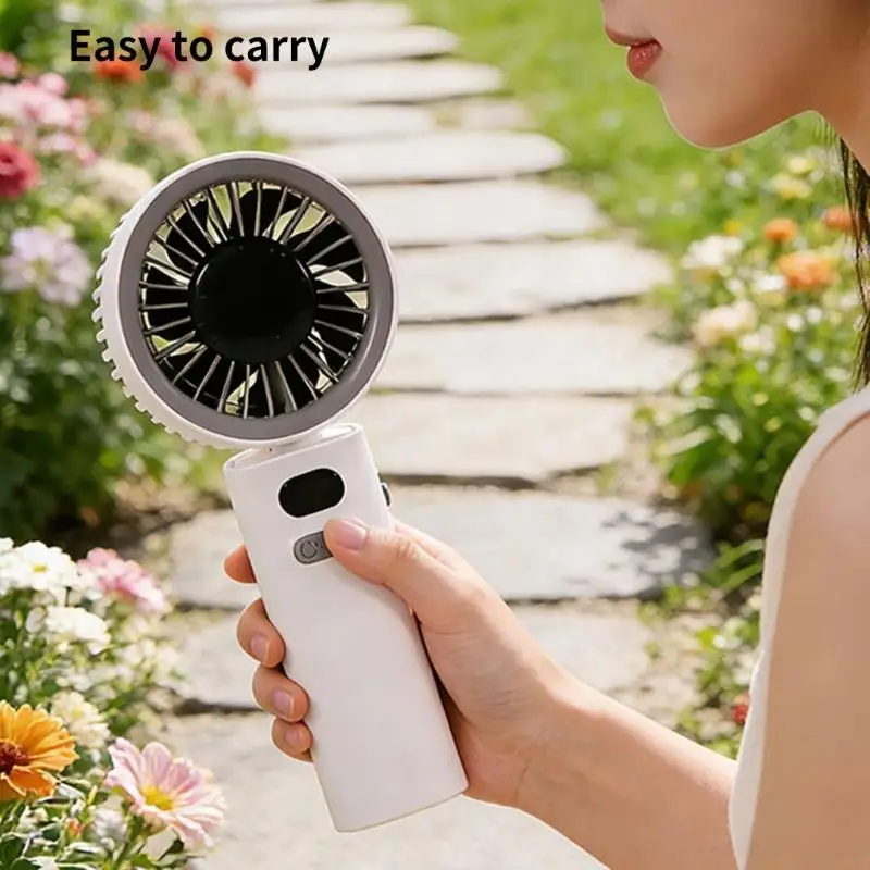 

D0AB Practical Small Fan Handheld Table Fan with Strong Clamps and Quiet Performances
