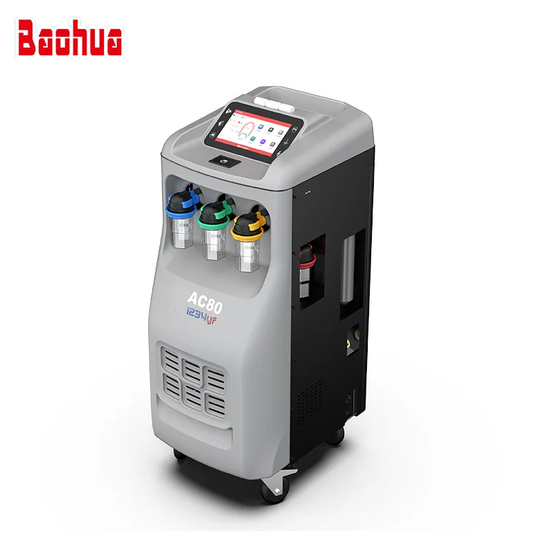 Automatic AC Gas Recycling Recharging Service Car Care Equipment-Refrigerant  Recovery Machine