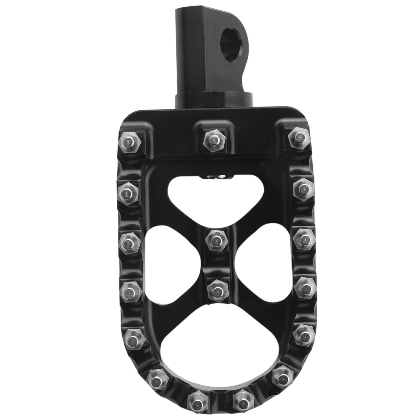 A30P-Motorcycle Wide Foot Peg MX Offroad Foot Pegs 360° Roating Style For Sportster 883 Fatboy Bobber Motorcycle Accessories