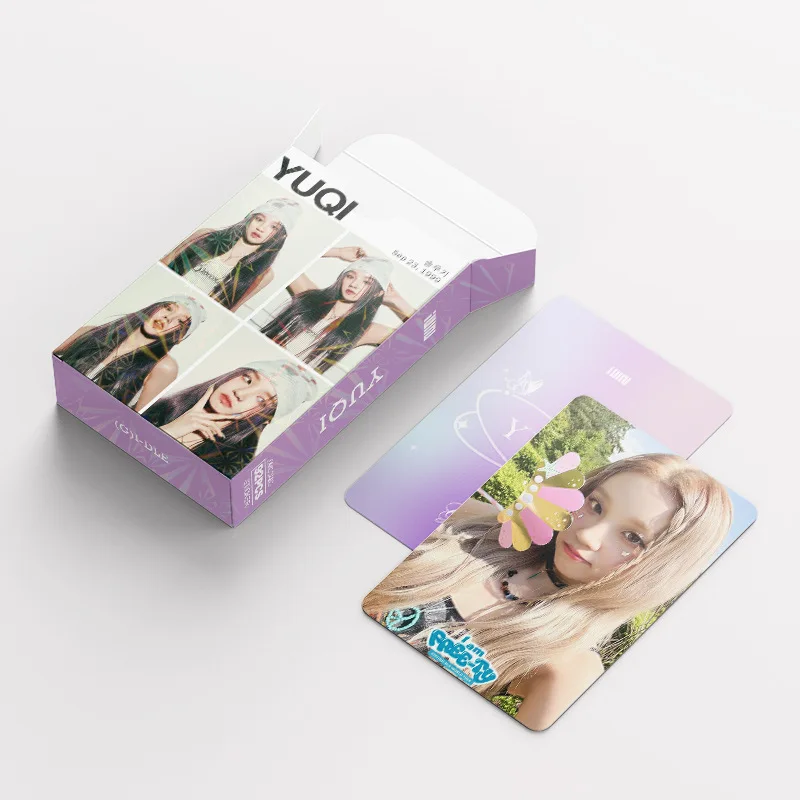 92pcs/set Kpop GIDLE Song Yuqi Exquisite Photo Small Card Album Stickers LOMO Card Greeting Card YUQI Gift Postcard Photo Card