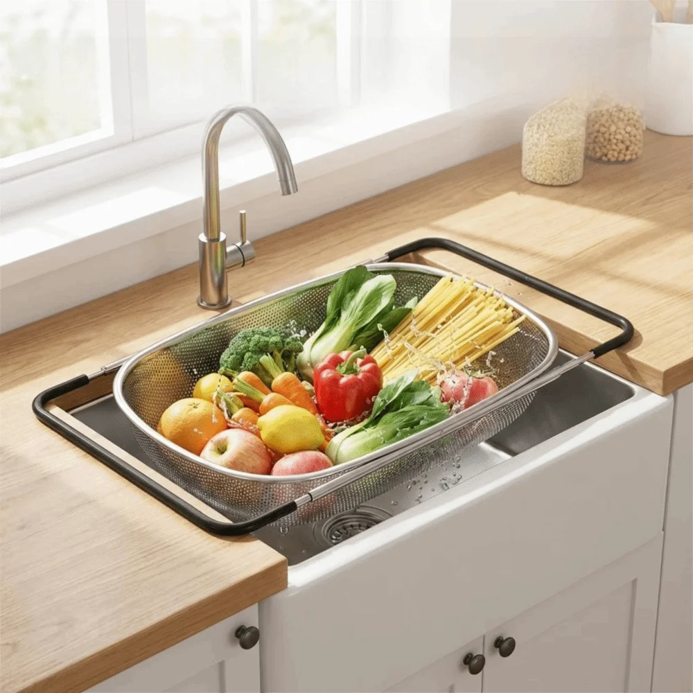 Cesta de drenaje para fregader - Sink Drain Strainer reseña y precio