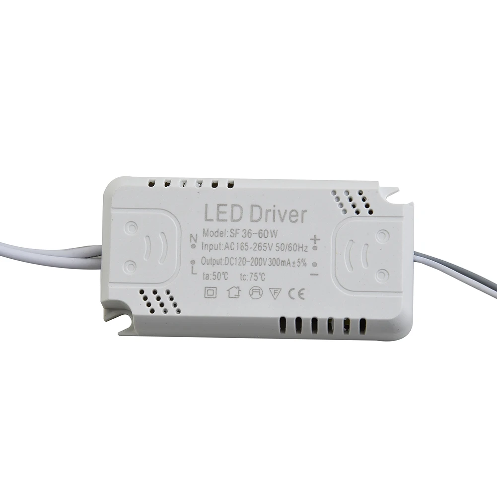 Adaptor LED Driver 40-60w 60-80w 8-24w 24-40w AC165-265V untuk lampu langit-langit LED untuk pencahayaan LED ruang tamu kualitas tinggi