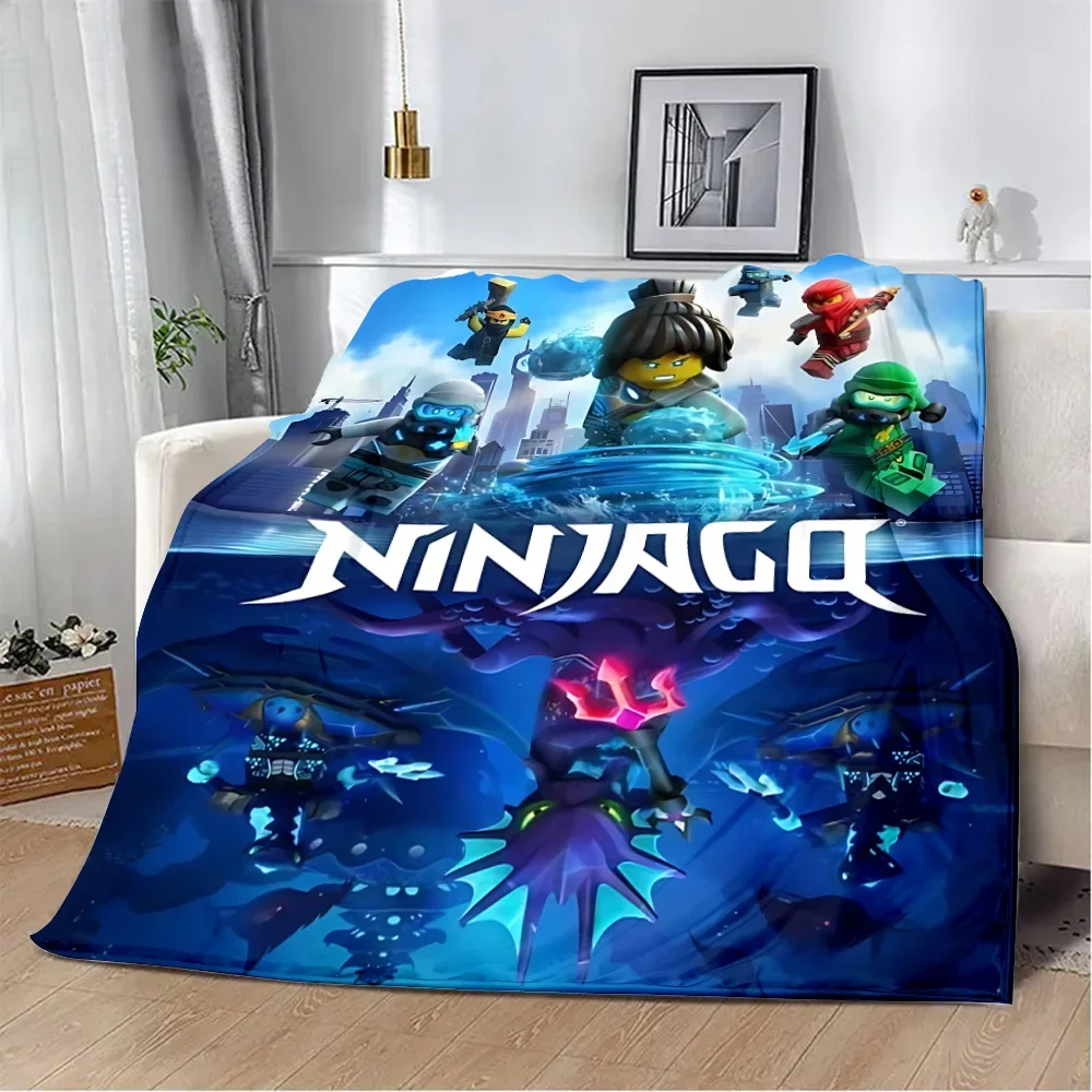 Cartoon Game N-ninjagos Printed Blanket Picnic Blankets Warm Blanket Soft and Comfortable Blanket Home Travel Birthday Gift