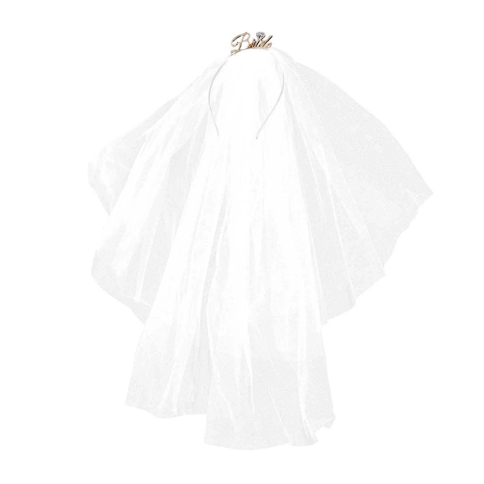 

Bride Headbands for Wedding Bridal Headdress Veil Accessories Exquisite Craftsmanship Comfortable Fit Elegance