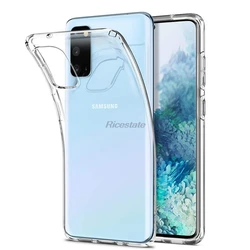 Clear Soft Gel TPU Case for Samsung Galaxy S20 Plus S20 Ultra A01 A21 A31 A51 A71 A41 A21S A10 A30 A50 A70 Protector Cover Case
