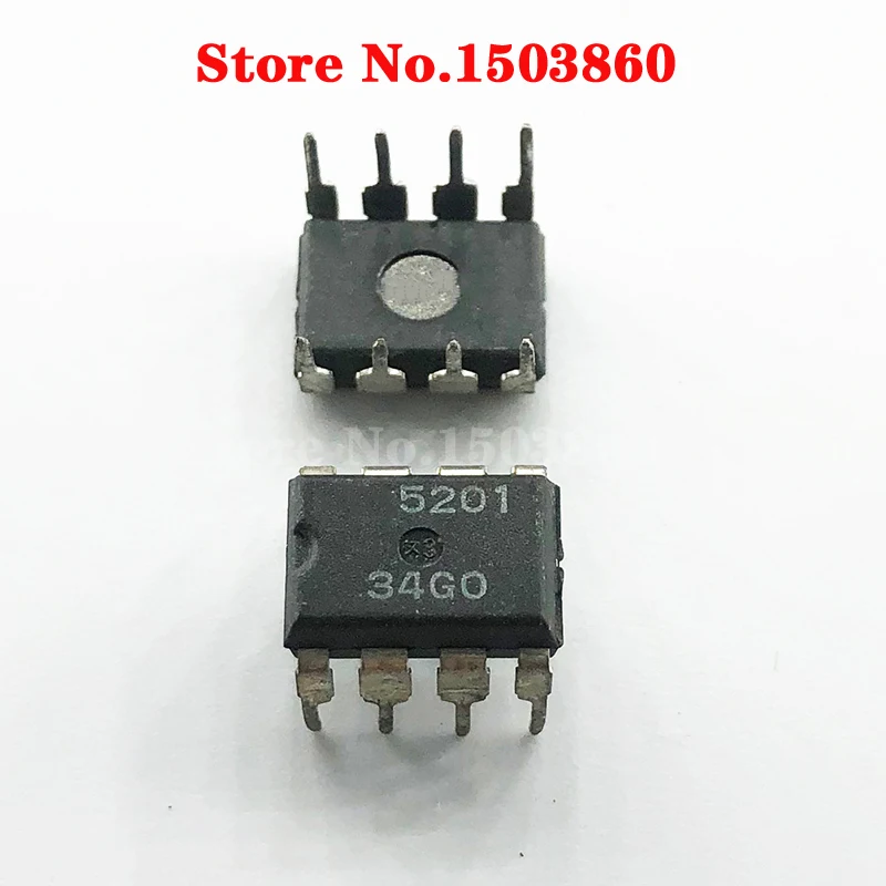 10PCS/LOT original M5201 5201 DIP-8  M5201A 5201A DIP8 In Stock