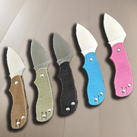 Multi-color Folding Outdoor Knife D2 Steel Nylon Handle 154 Portable Multifunctional Tactical Knives Wilderness Survival Tools