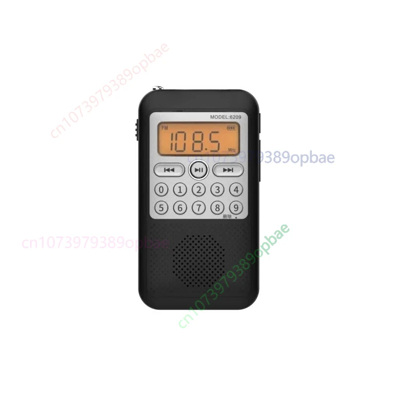 For PANDA 6209 Radio Stereo Full Band MP3 Play Portable Broadcaster Lithium Battery Charging