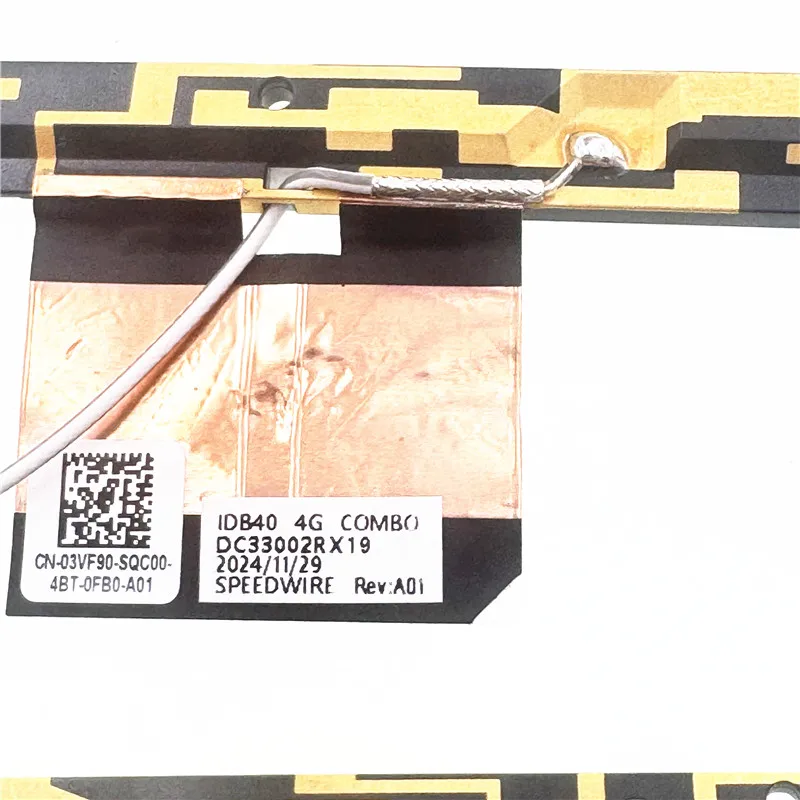 For Dell Precision 3480 3490 Latitude 5440 5450 4G WIFI Wireless Signal Cable Ribbon Cable 3VF90 03VF90 DC33002RX19