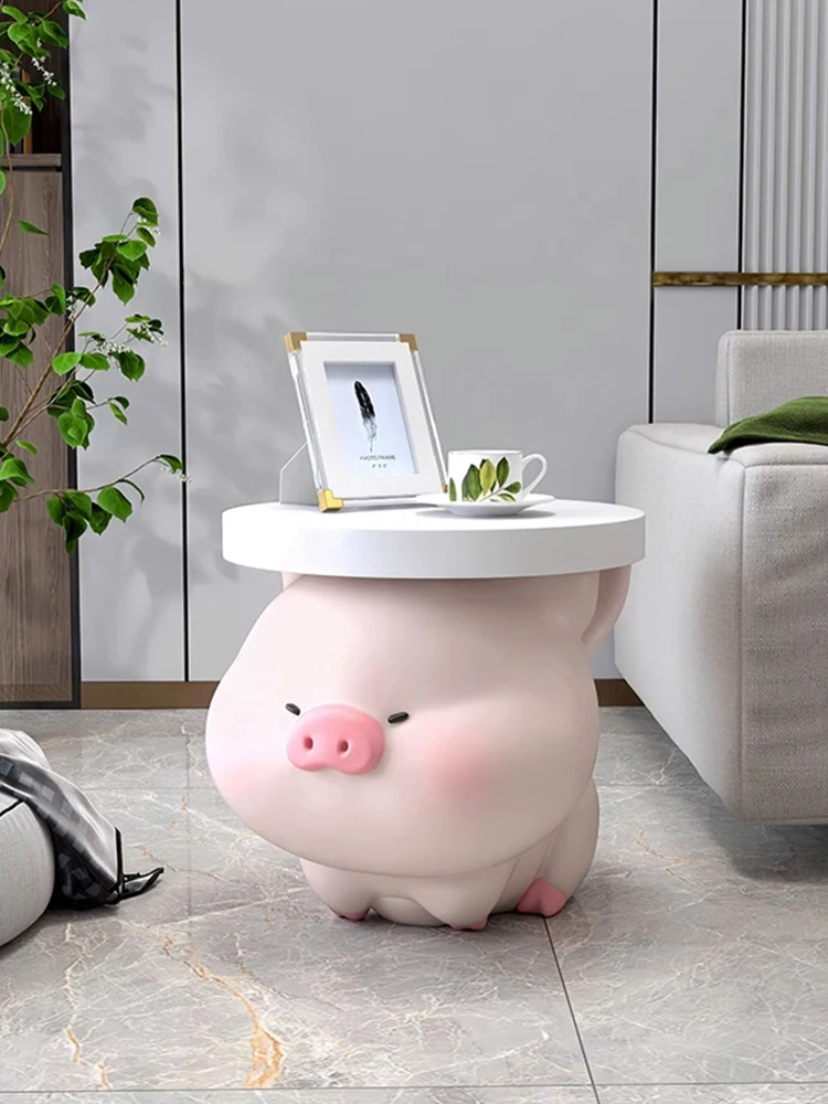 

Pig Statue Large Floor Decoration Living Room Home Decor Sculpture TV Cabinet Sofa Coffee Table Bedside Table Housewarming Gifts