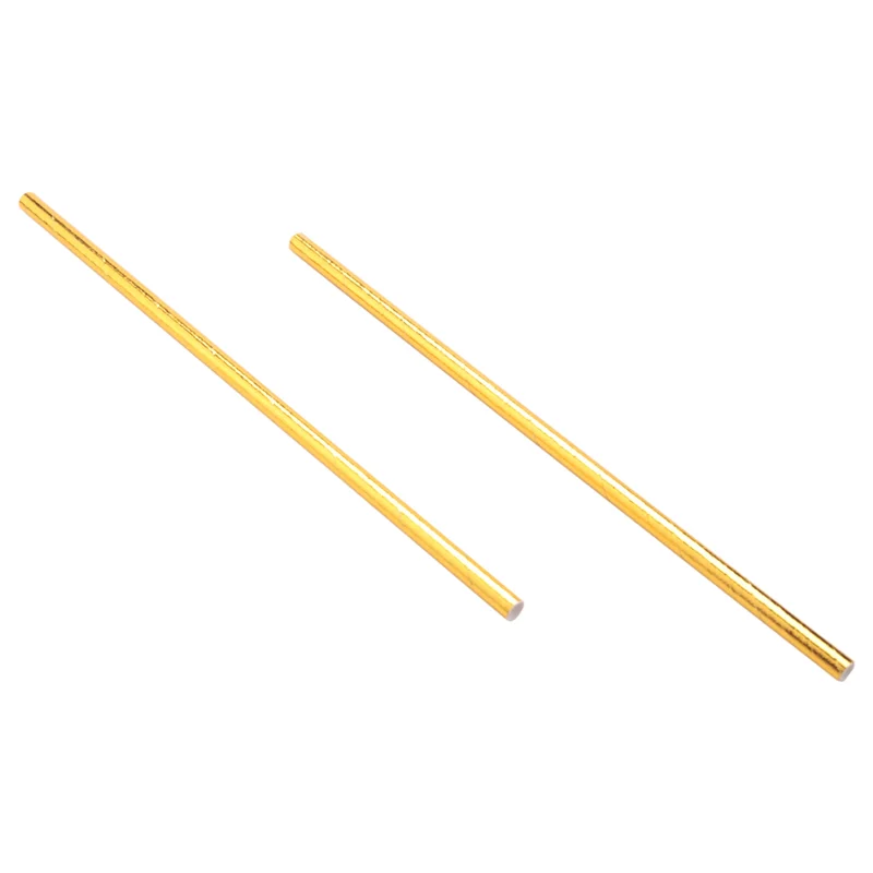 

N04R Gold Foil Paper Straws, Biodegradable Disposable Party Drinking Straws, Pack Of 2000 Holiday Celebrations