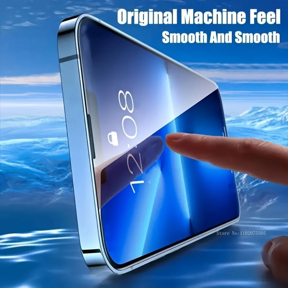 

4Pcs 9D Tempered Glass for IPhone 11 12Mini 13 Pro 14 Promax Screen Protector 16E 16 Plus 15 16 17 Promax XS MAX X Glossy Finish