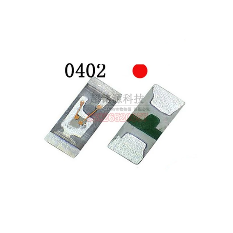 

1000PCS SMD 0402 1005 Chip Red Light Emitting Diode LED Lamp