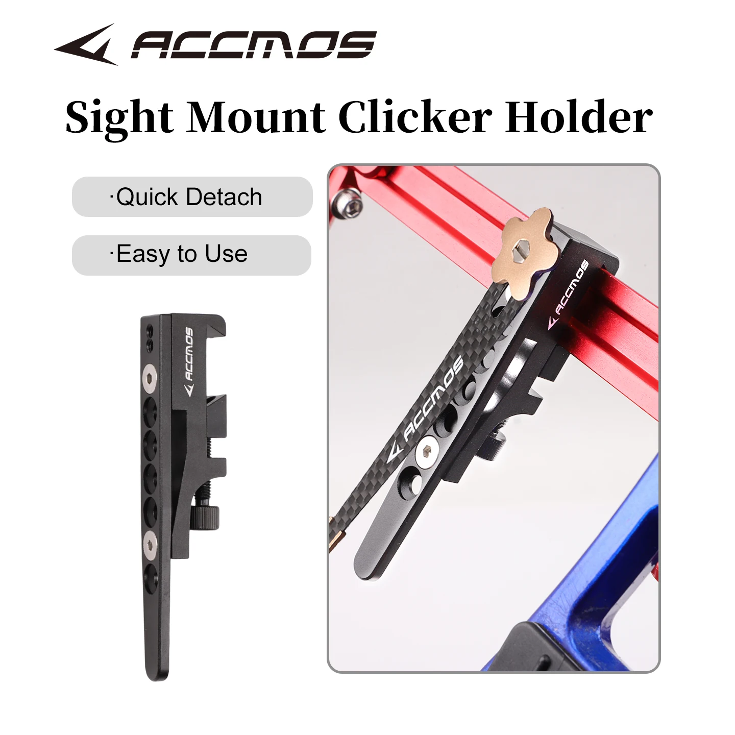 

Archery Clicker Bracket Recurve Bow Sight Stand Shooting Hunting Accessories